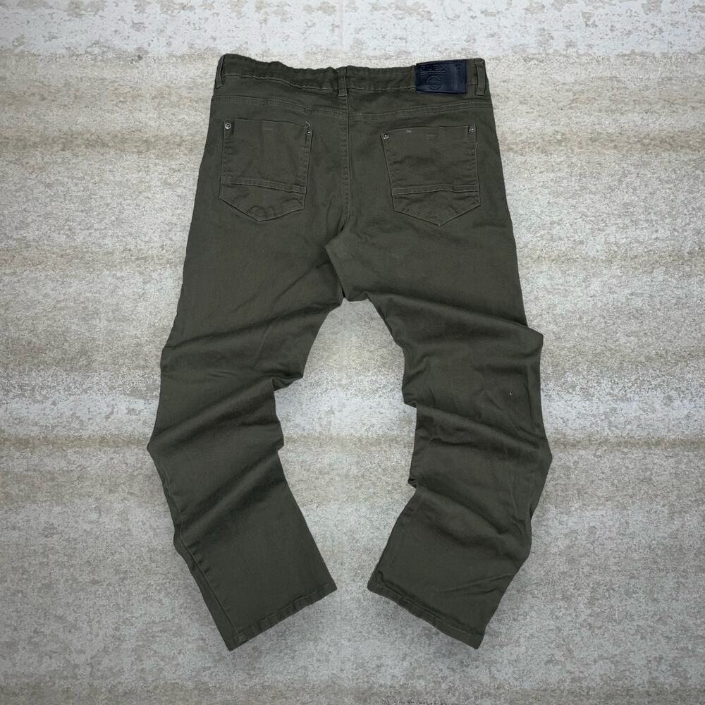 Vintage Y2K South Pole Skater Jeans 36x32 Skinny Military Green Wash Rap Style